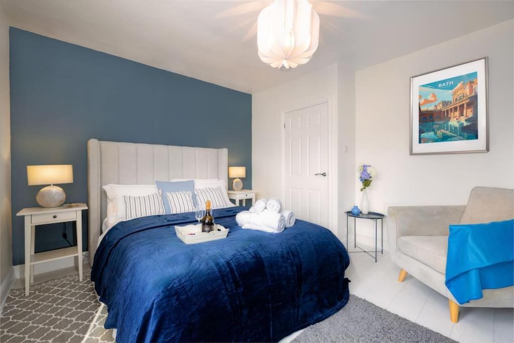 Pure B - Welcoming Bath City 3 Bed House Free Parking & Wifi ภายนอก รูปภาพ