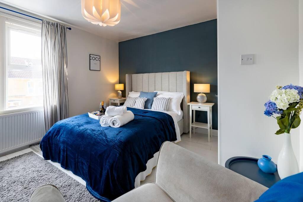 Pure B - Welcoming Bath City 3 Bed House Free Parking & Wifi ภายนอก รูปภาพ